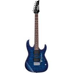 Ibanez GRX70QA-TBB Transparent Blue Burst Electric Guitar