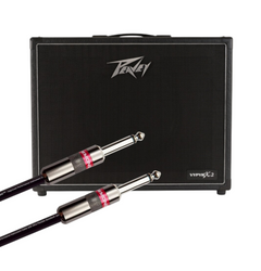 Peavey VYPYR X2 40W guitar combo with Monster Prolink Classic 3.6m Jack instrument cable