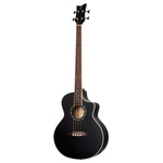 Ortega D7CE-SBK-4 electro-acoustic bass guitar, black