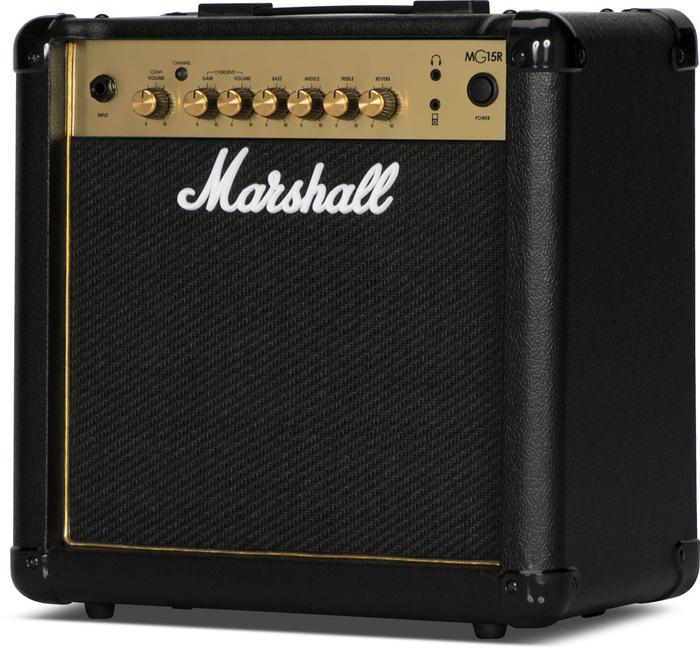 Marshall MG15GR Gold guitar combo amplifier 15W with reverb