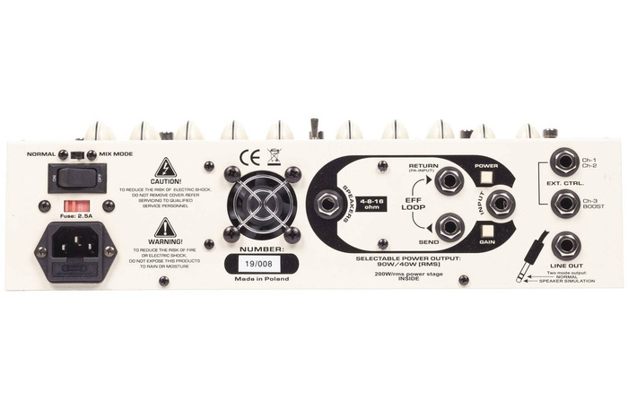 Röhrenverstärker Stomp-Head 5 CE 90W