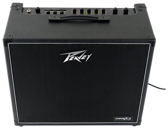 Peavey VYPYR X3 100W guitar combo with Monster Prolink Classic 3.6m Jack instrument cable