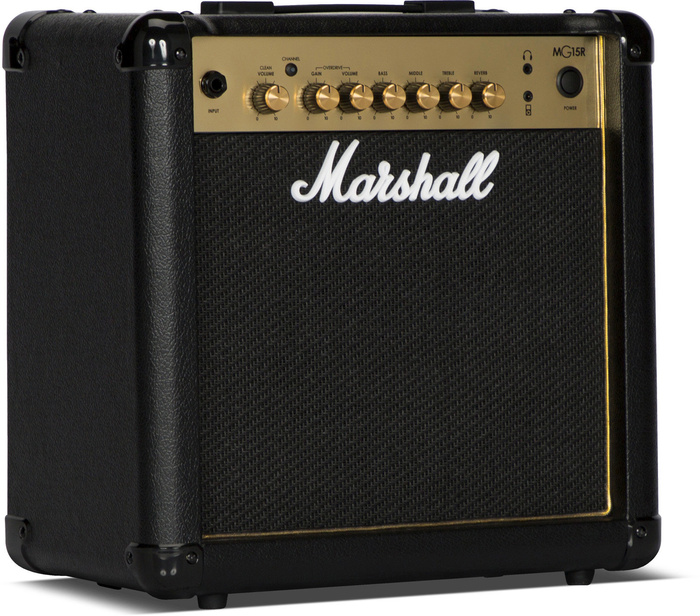 Marshall MG15GR Gold guitar combo amplifier 15W with reverb