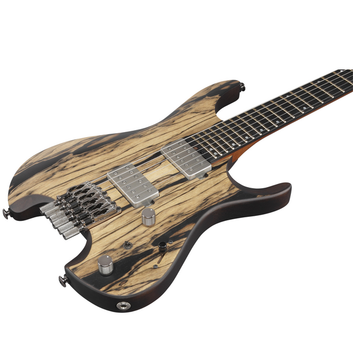 Ibanez Q52PE-NTF Quest Series kopflose E-Gitarre mit Koffer, limitierte Auflage