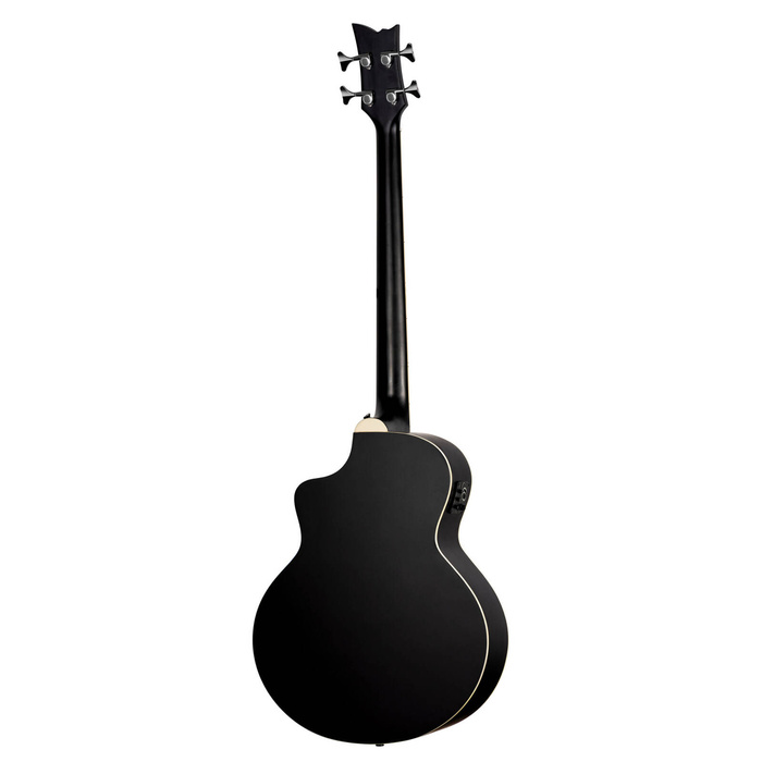 Ortega D7CE-SBK-4 electro-acoustic bass guitar, black