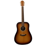 Acoustic guitar solid spruce dark brown dreadnought type Baton Rouge TLA/D custom 3786