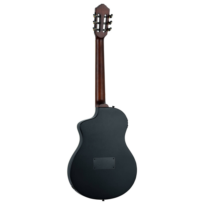 Ortega RTPSTD-SBK TourPlayer Deluxe Elektro-Klassikgitarre mit Koffer