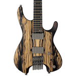 Ibanez Q52PE-NTF Quest Series kopflose E-Gitarre mit Koffer, limitierte Auflage