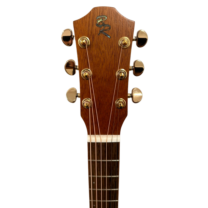 Akustische Gitarre, massive Fichte, dunkelbraun, Dreadnought-Typ, Baton Rouge TLA/D Custom 3786