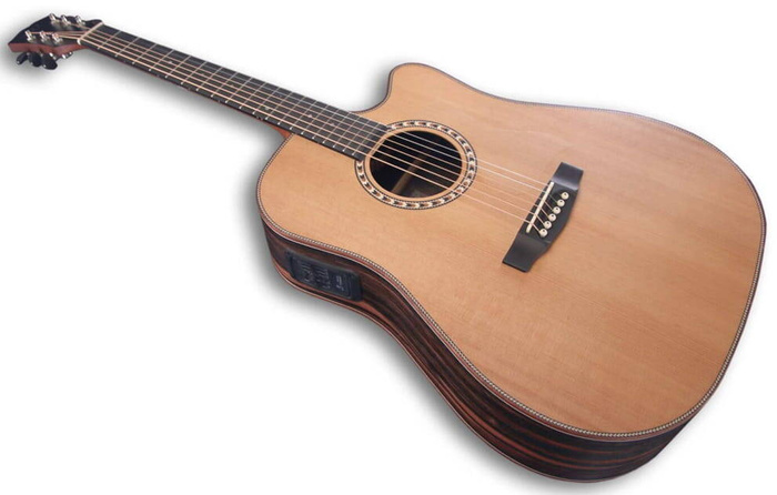 Dowina Bordeaux DCE-SPE electro-acoustic guitar