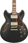 Ibanez AS73G-BKF Artcore Hollowbody Gitarre Schwarze flache E-Gitarre