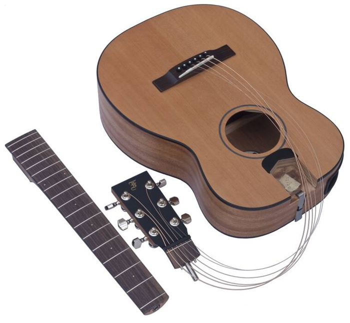 Furch Little Jane LJ10-CM Reise-Akustikgitarre mit Koffer