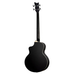 Ortega D7CE-SBK-4 electro-acoustic bass guitar, black