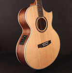 Elektroakustische Gitarre Cort NDX Baritone NS