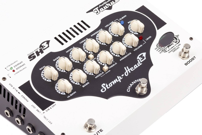 Zestaw wzmacniacz do gitary Stomp-Head 3 Classic z pedalboardem i efektami