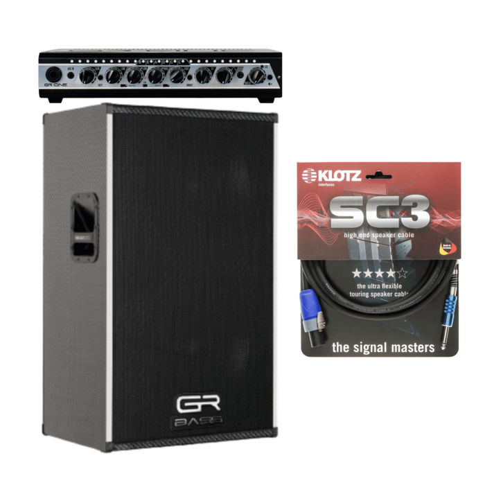 Head 800W Gr Bass ONE Black Bass Amplifier